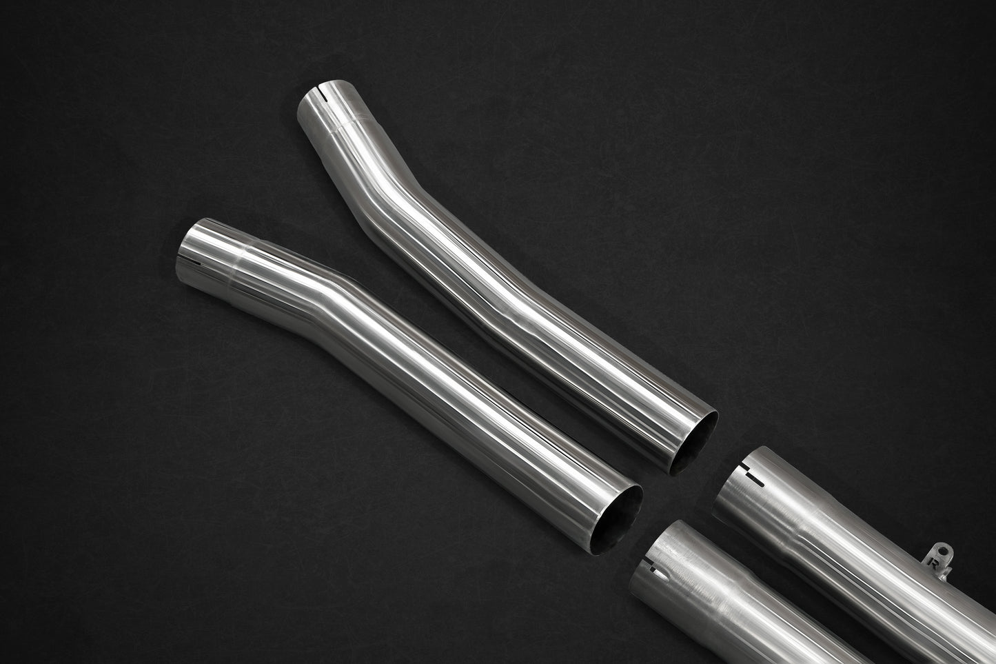 Mercedes AMG GT/S/C - Valved Exhaust w Mid-Pipes (incl Cat Delete/OEM Cat Adapters) (CES3)