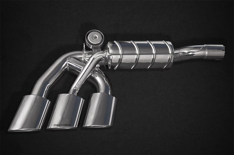 Mercedes AMG G63 (W463A) - ECE Valved Triple Mufflers (CES3)