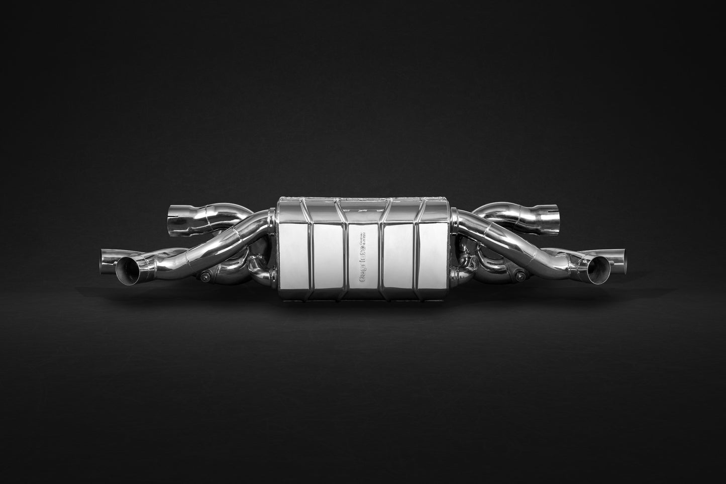 Porsche 991.1/2 Turbo/S - ECE Valved Exhaust Muffler (CES3)