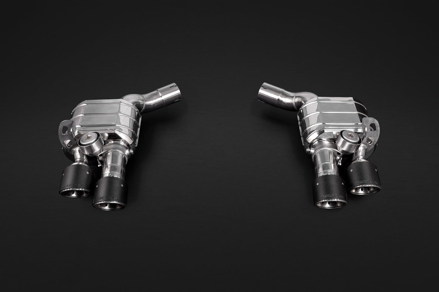 Porsche 971 Panamera GTS/Turbo/S - Valved Exhaust w Mid-Pipes - Carbon Tips (CES3)