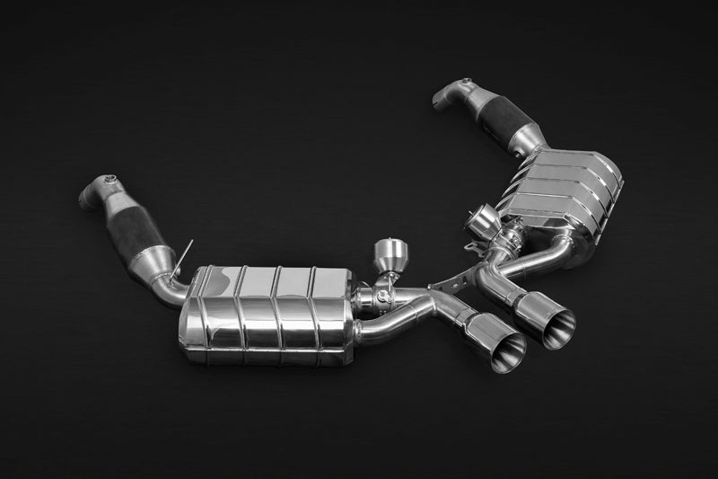 Porsche 987.2 Boxster/Cayman - Racing Valved Exhaust w Headers and 250 Cell Sport Cat (CES3)