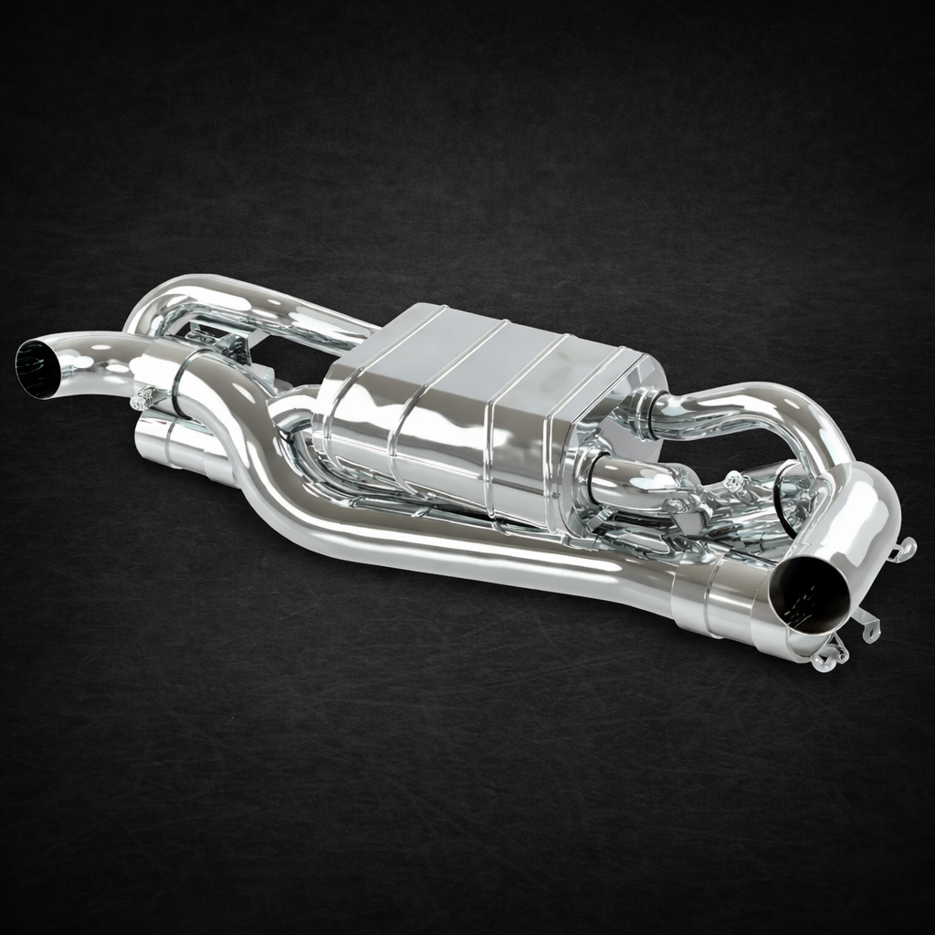 Porsche 992.2 Carrera/S/T - Valved Exhaust Muffler (OE Actuators)