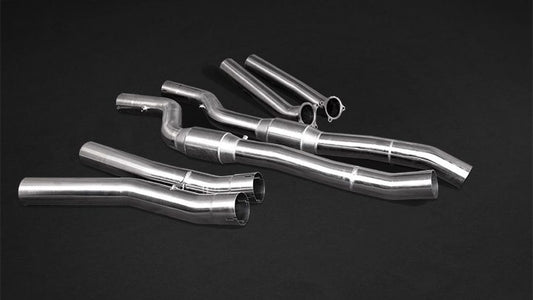 Rolls Royce Cullinan - Capristo Rear Muffler + Link Pipes (OE Actuators)