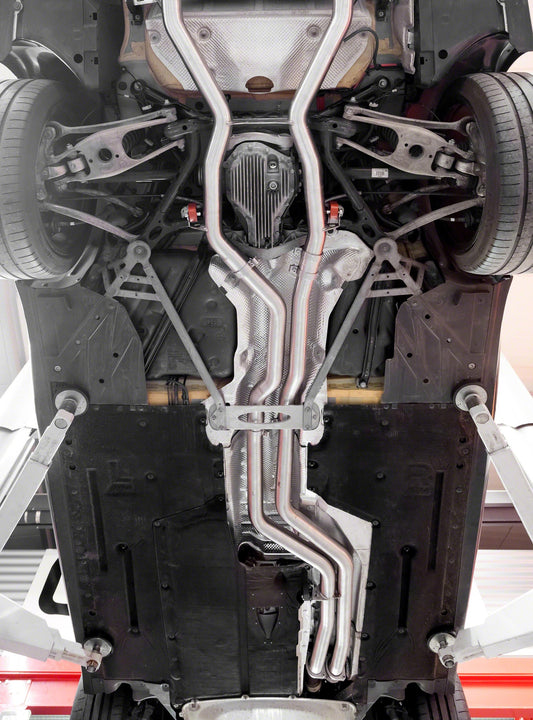 BMW M3/4 (F80/82/83) - SET of Post Cat Spare Pipes (No Muffler) and Middle Silencer Spare