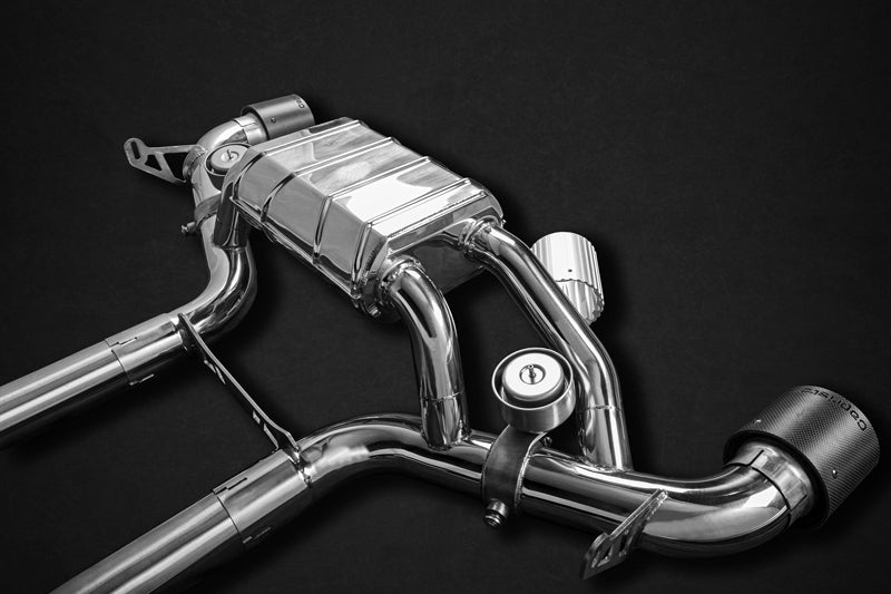 Toyota Supra (A90) - Valved OPF-Back Exhaust with Carbon Fiber Tips (CES3)