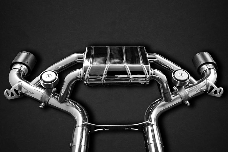 Toyota Supra (A90) - Valved OPF-Back Exhaust with Carbon Fiber Tips (CES3)
