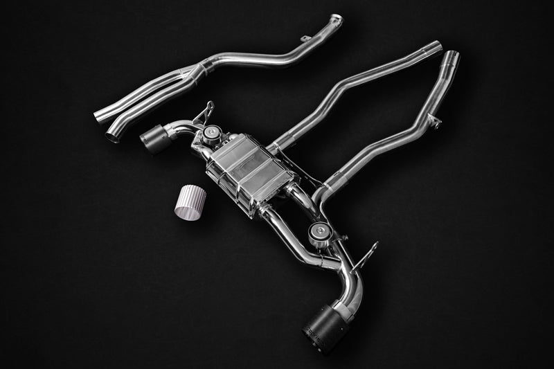 Toyota Supra (A90) - Valved Catback Exhaust with Carbon Fiber Tips (CES3)