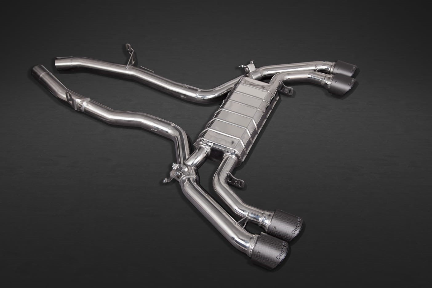 BMW X3M Competition (G01/F97) - Exhaust System, OPF Delete Mid Pipes, and Carbon Fiber Tips image 0