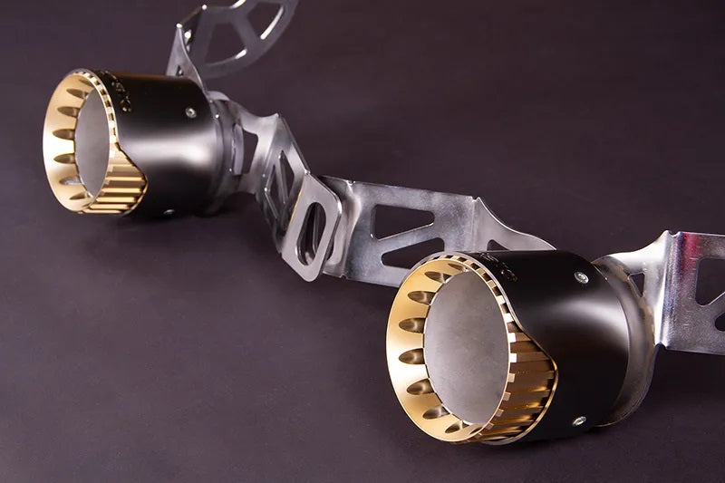 Maserati MC20 - Exhaust System with Wicrom Black Chrome End Pipes image 5