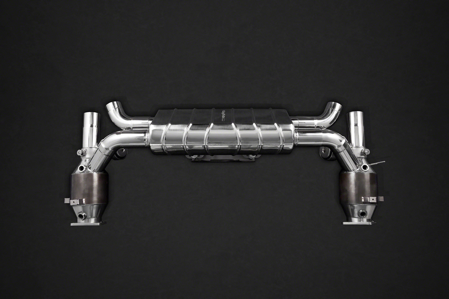 Porsche 991.2 Carrera S Biturbo - Valved Exhaust with Sports Cats 250 Cell (CES3) image 2