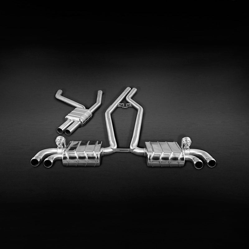 Porsche 958 Cayenne V8 GTS (12-14) - Valved Exhaust with Mid-Pipes (CES3) image 0