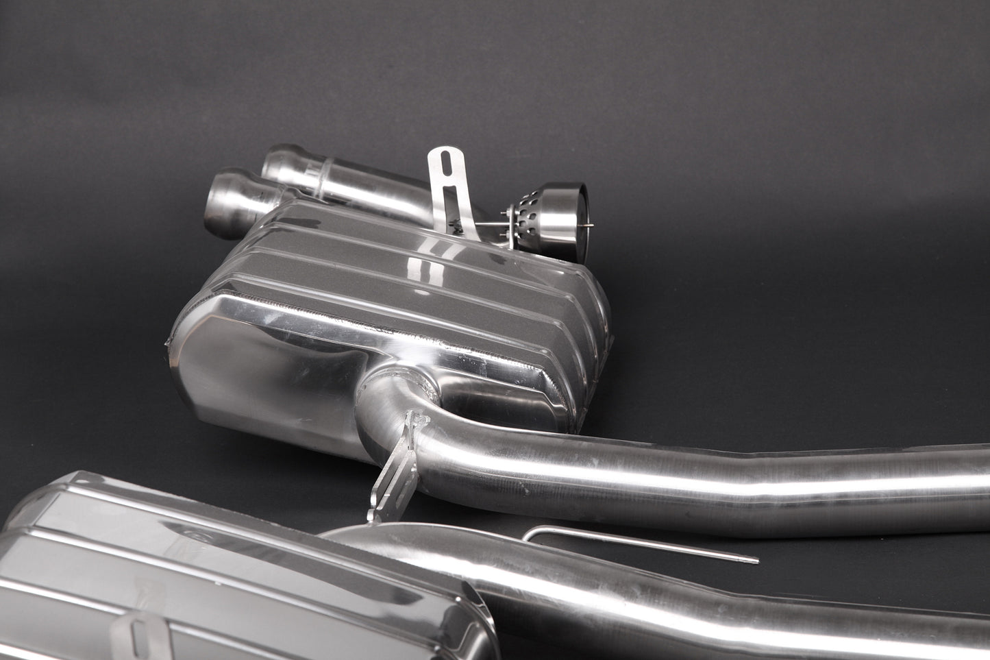 Porsche 958 Cayenne Turbo/S (10-14) - Valved Exhaust with Mid-Pipes (CES3) image 3