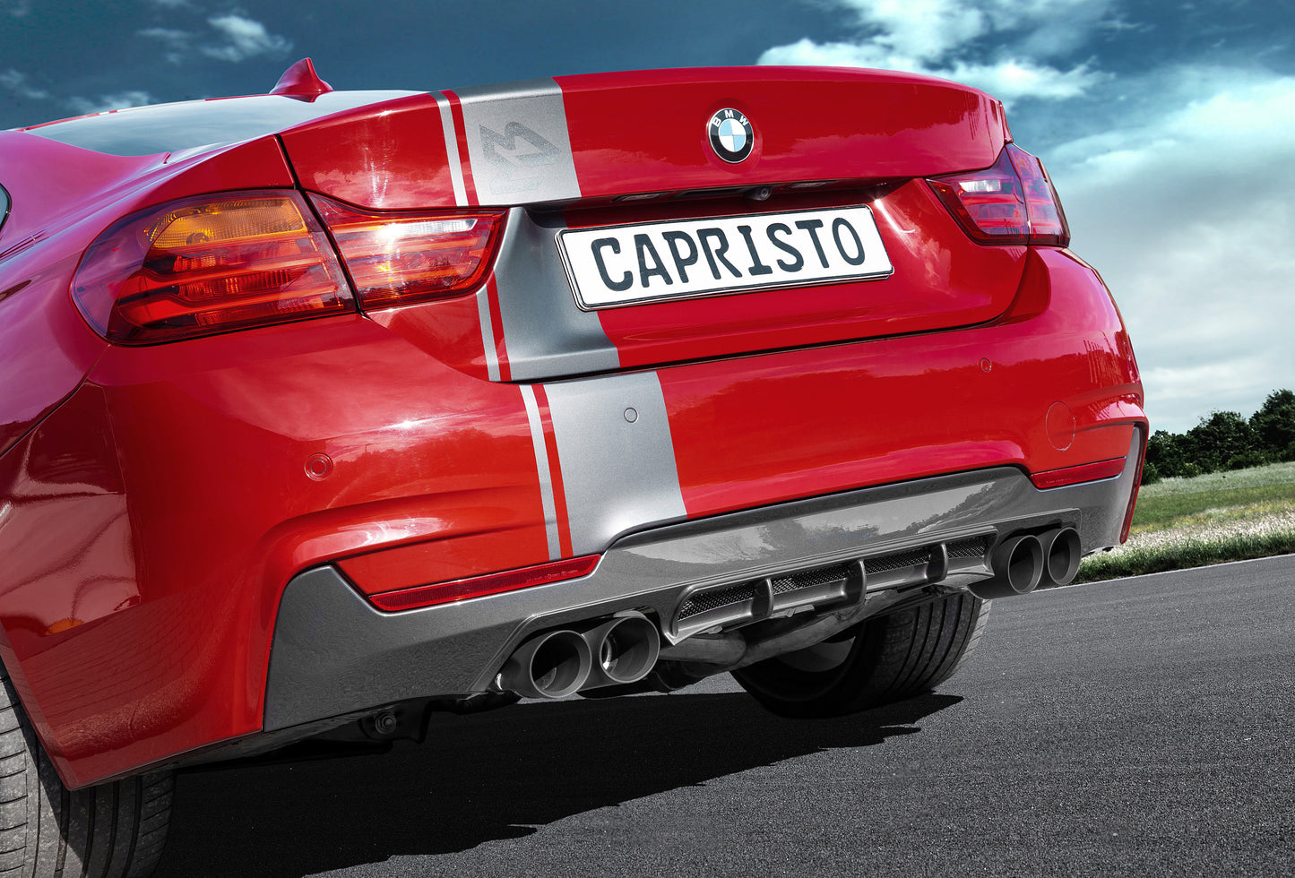 BMW 435i - Valved Exhaust with Middle Silencer Spare Pipes and Skirt Diffuser (CES3) image 7