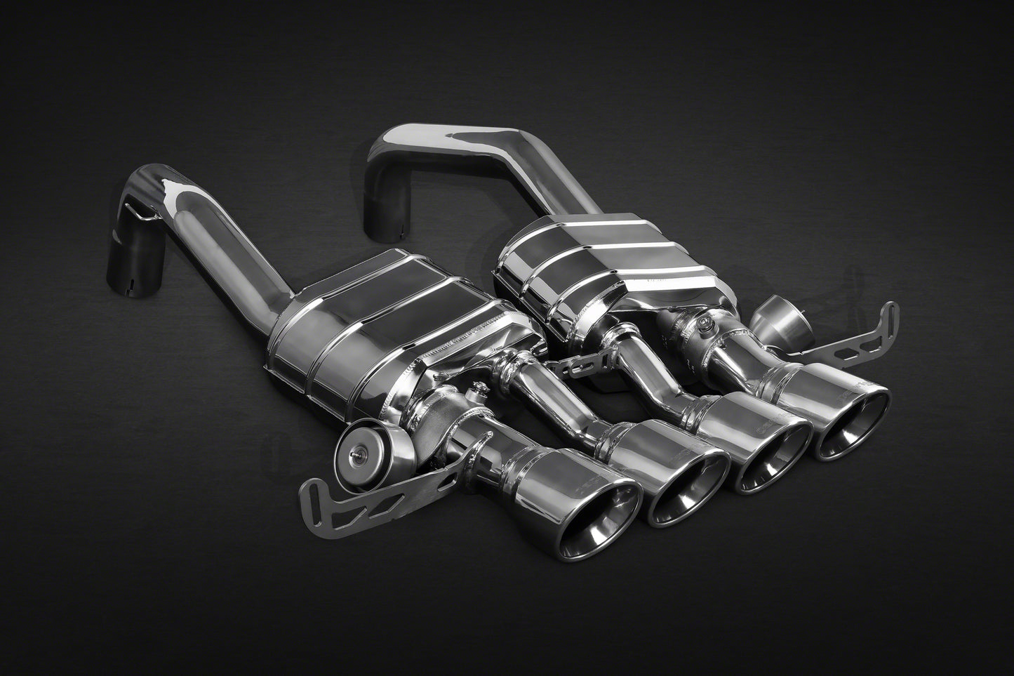 Chevrolet Corvette (C7) Stingray/Z06 - Valved Exhaust with Post Cat Spare Pipes (CES3) image 0