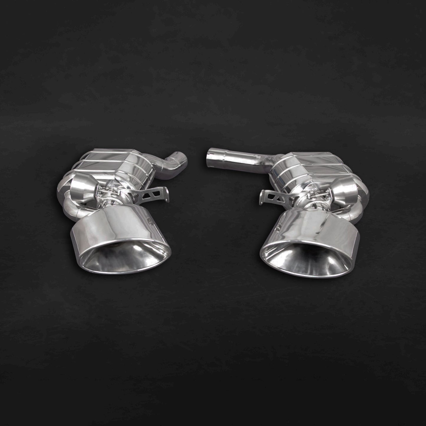 Audi RS6/7 (C8) - Valved Exhaust with RS-Style Oval Tips (OE Actuators) image 0
