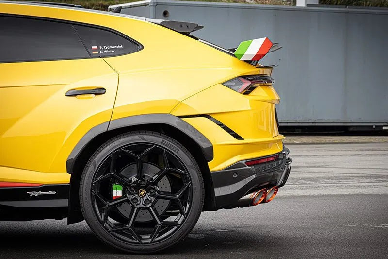 Lamborghini Urus Performante - Valved Exhaust with Middle Silencer Spare and Wicrom Tips (for OE Actuators) image 2