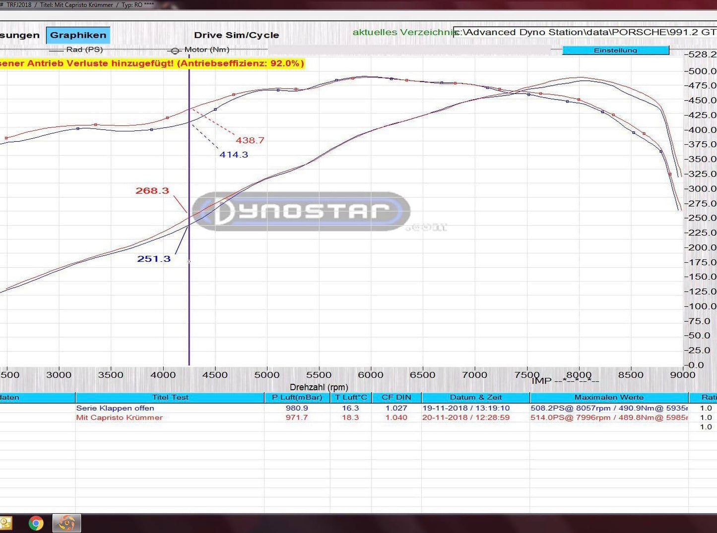 Porsche 991.2 GT3/RS - Headers with 250 Cell Sports Cat image 3