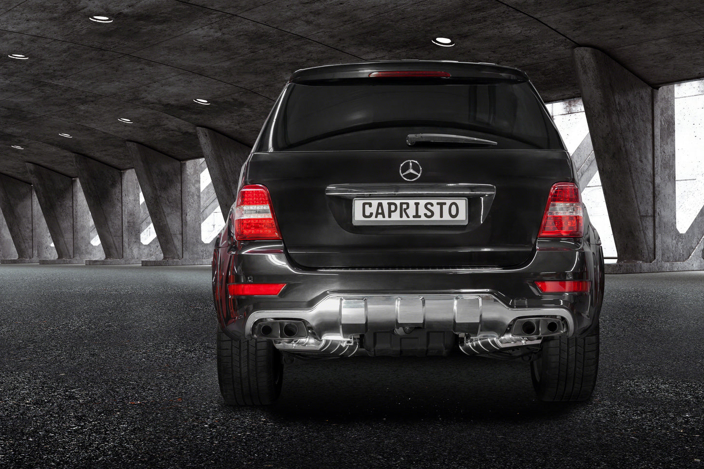 Mercedes AMG ML63 (W164) - Valved Exhaust with Ceramic Tips (CES3) image 3