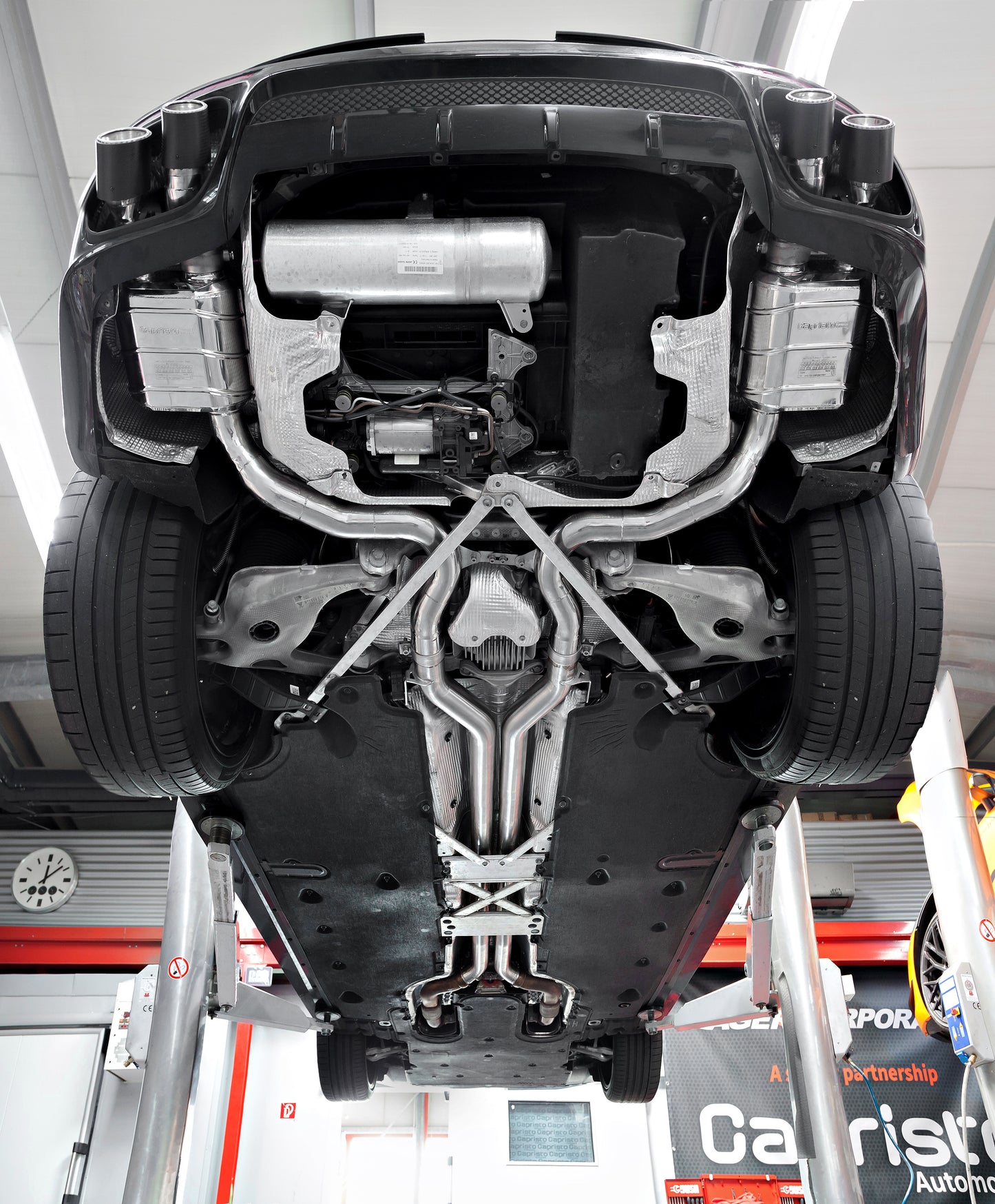 Porsche 971 Panamera GTS/Turbo/S - Valved Exhaust with Mid-Pipes and Carbon Tips (CES3) image 6