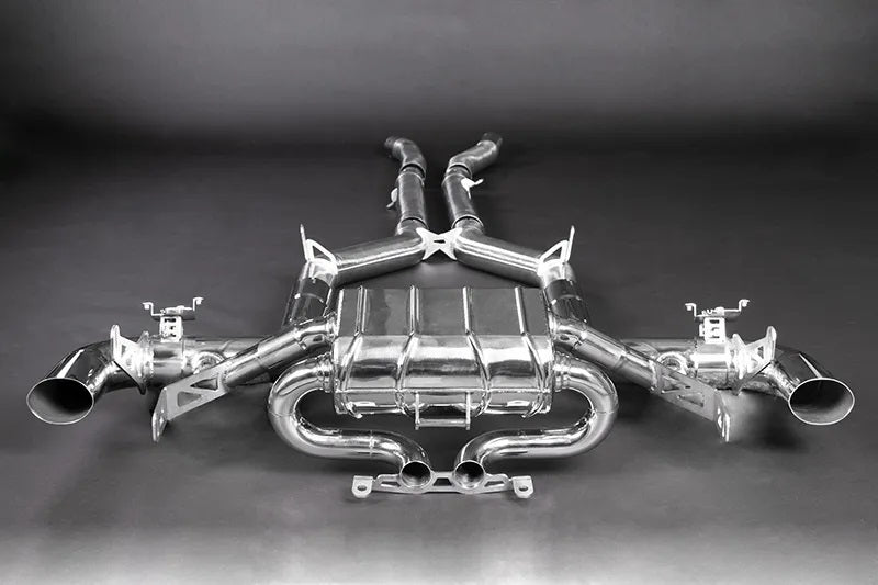 Mercedes AMG GTR - Valved Exhaust with Mid-Pipes (incl. Cat Delete) (OE Actuators) image 0