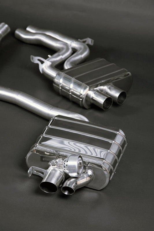 Audi RS5 (B8) - ECE Valved Exhaust with Middle Silencer Pipes image 2