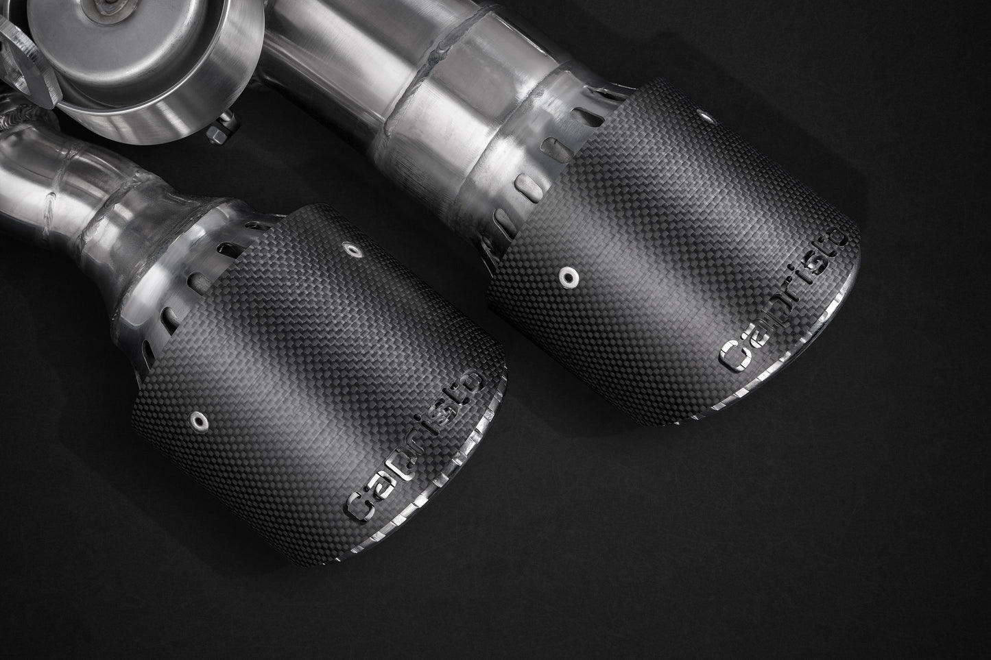 Porsche 971 Panamera GTS/Turbo/S - Valved Exhaust with Mid-Pipes and Carbon Tips (CES3) image 4
