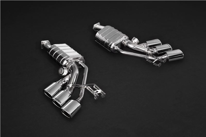 Mercedes AMG G63/550/500 (W463) - ECE Valved Triple Mufflers (CES3