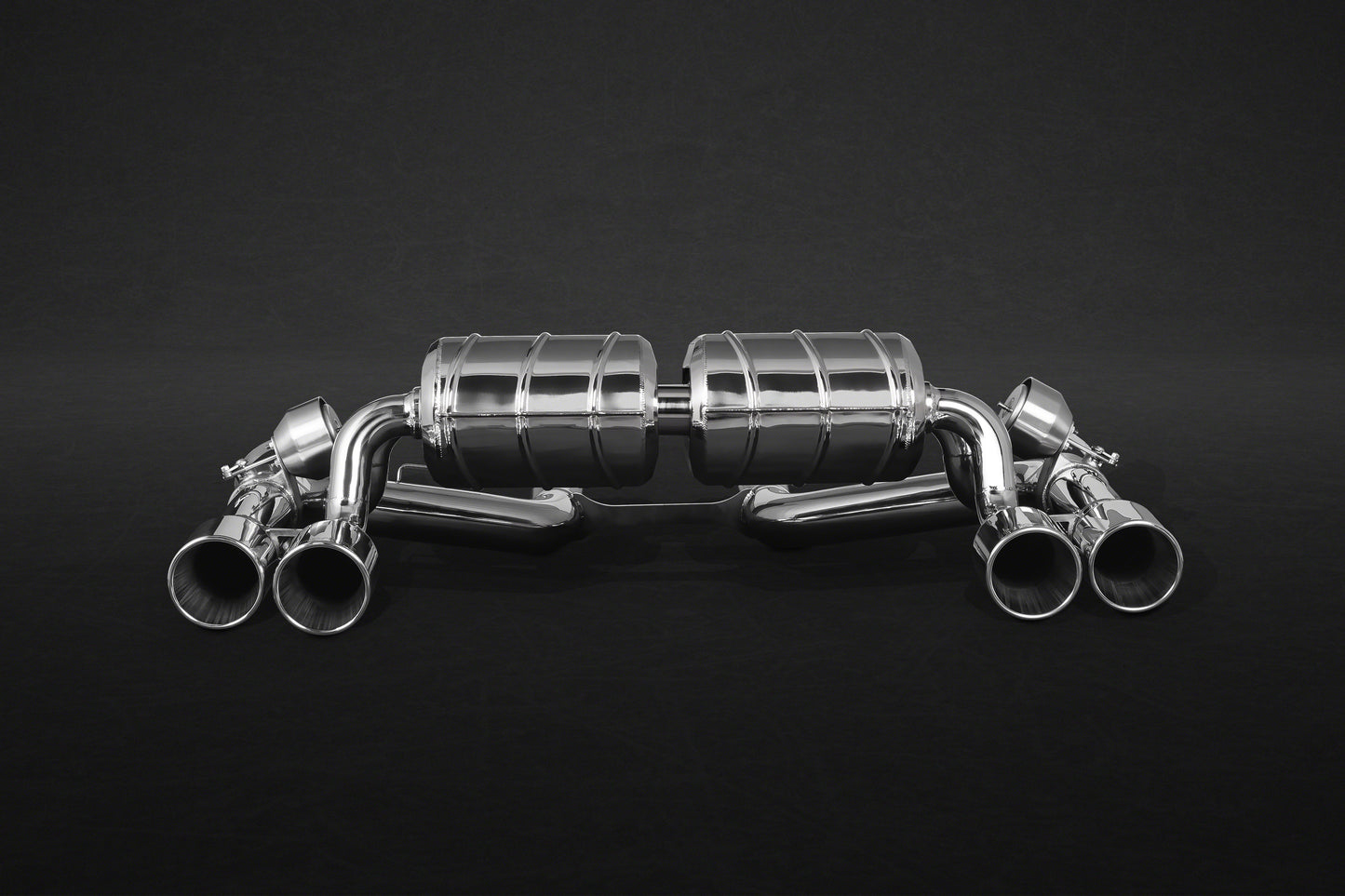 BMW M2 (F87) - ECE Valved Exhaust with Mid-Silencer Spare Pipes and Stainless Tips (CES3)