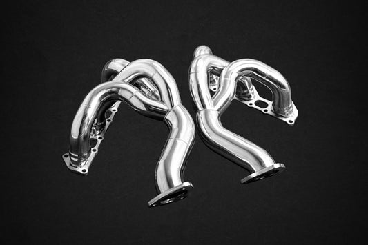Porsche 718 Spyder/GTS/Cayman GT4 - Complete Valved Exhaust System with Carbon Tips (for PSE) image 6
