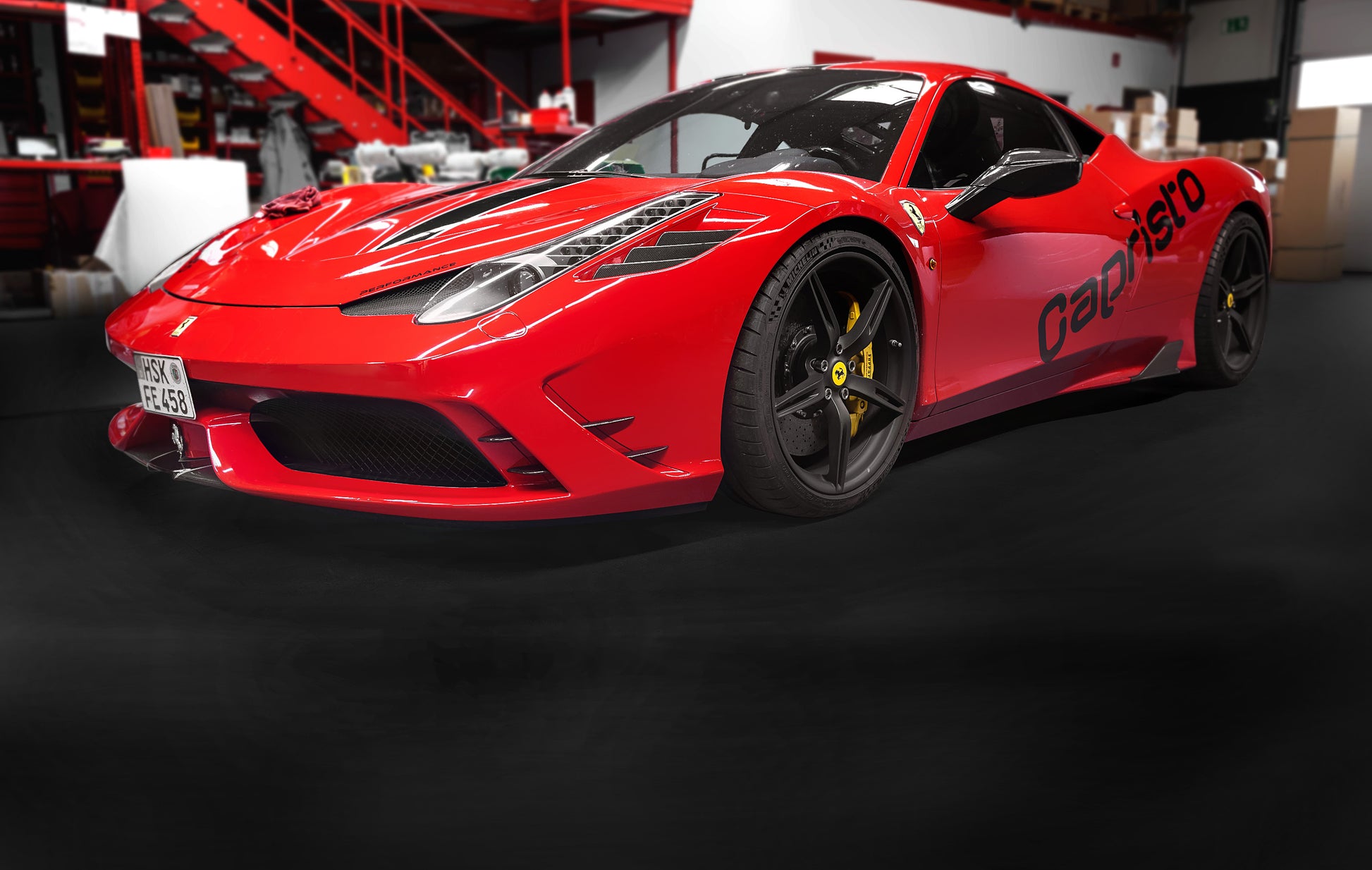 Ferrari 458 Speciale - Carbon Front Fins image 4