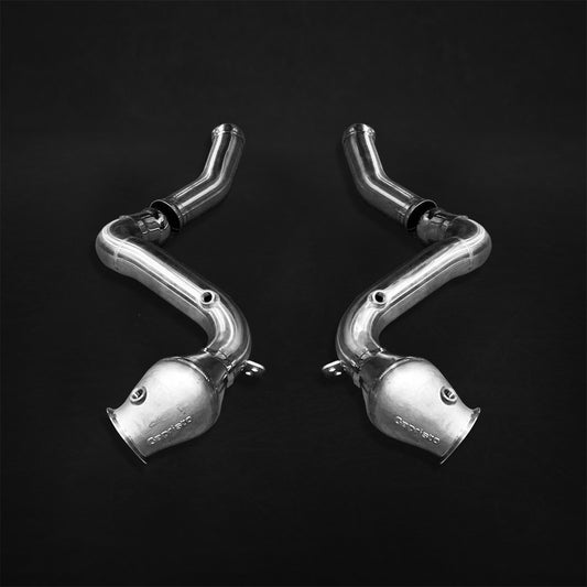 Mercedes AMG C63 (W205) - Cat Delete Downpipes image 0