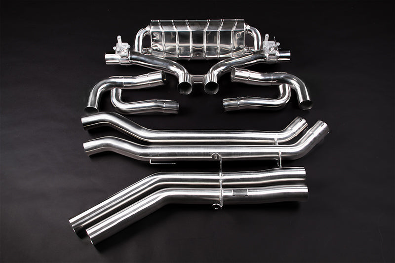 Audi SQ7/SQ8 - Valved Exhaust, MidSilencer Spare + Wicrom Tips (OE Actuators)