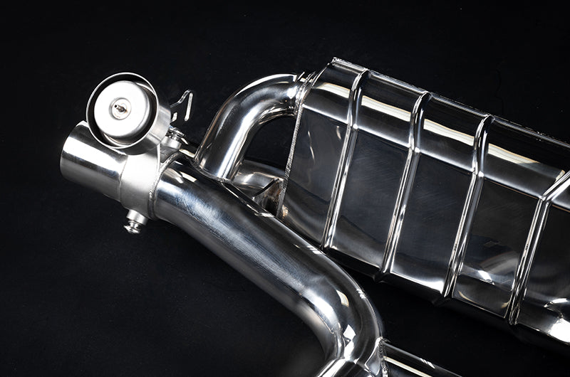 Audi SQ7/SQ8 - Valved Exhaust, MidSilencer Spare + Wicrom Tips (OE Actuators)