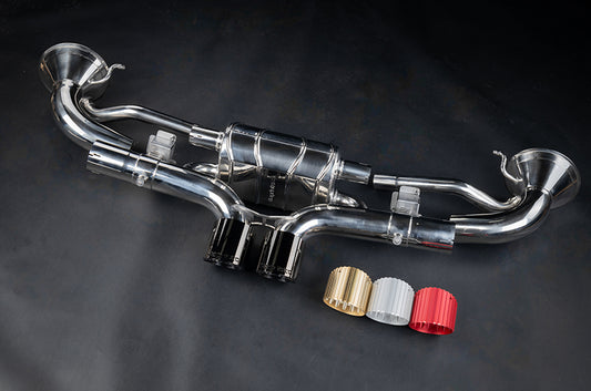 Porsche 992 - Valved Exhaust incl. 250 Cell Sport Cats (OEM Actuators)