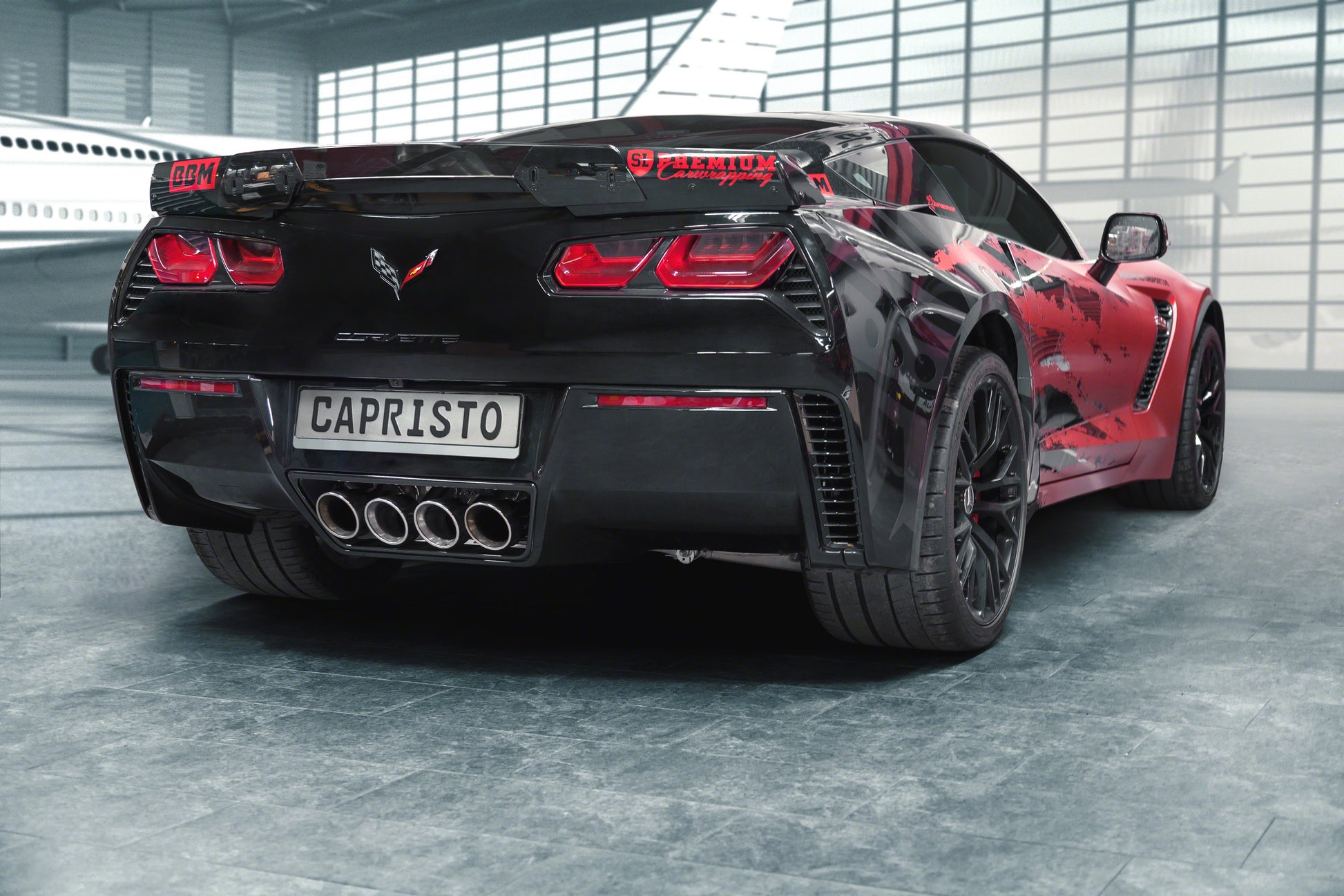 Chevrolet Corvette (C7) Stingray/Z06 - Valved Exhaust with Post Cat Spare Pipes (CES3) image 5