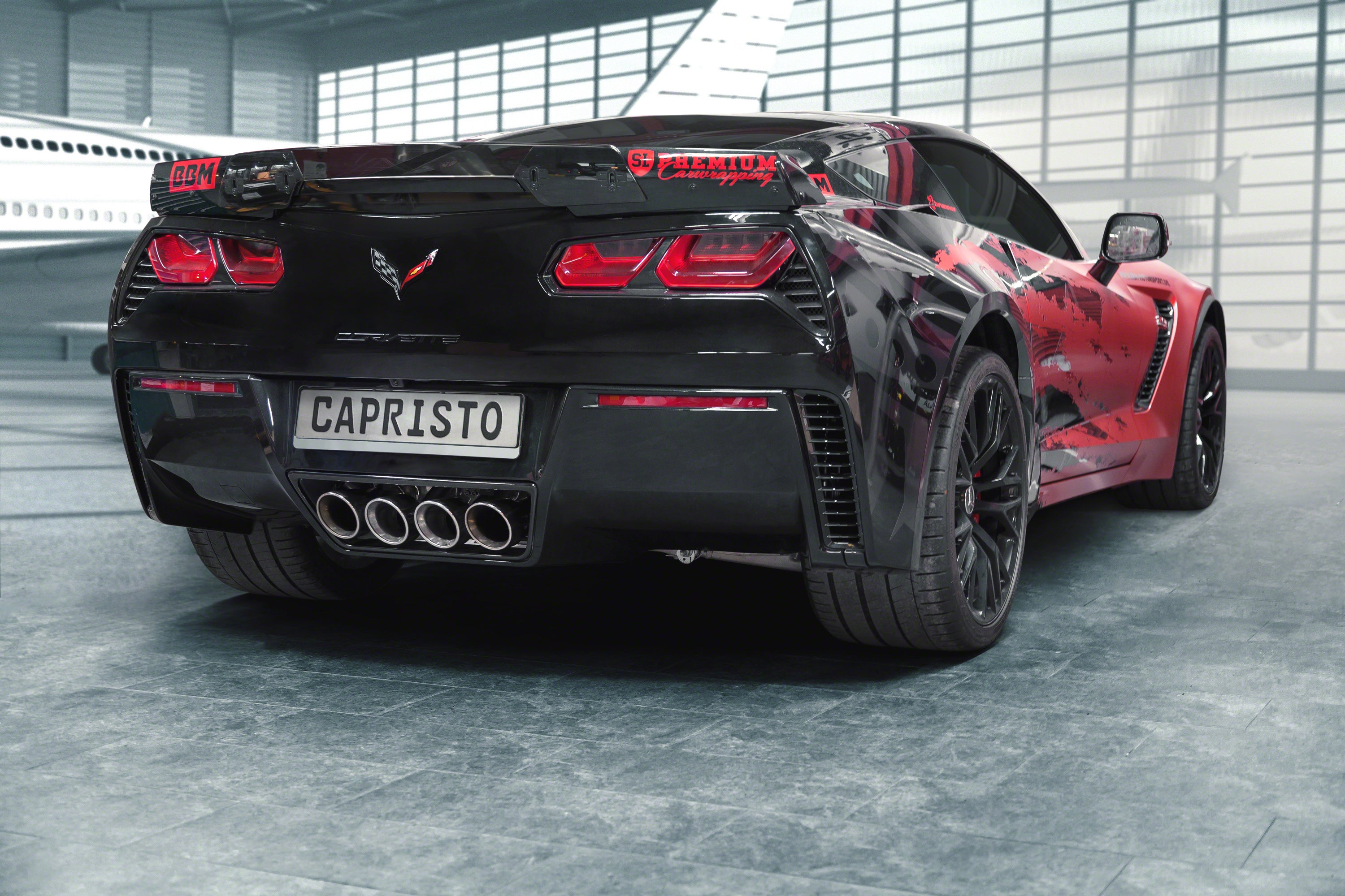 Chevrolet Corvette (C7) Stingray/Z06 - Valved Exhaust with Post Cat Spare Pipes (CES3) image 5