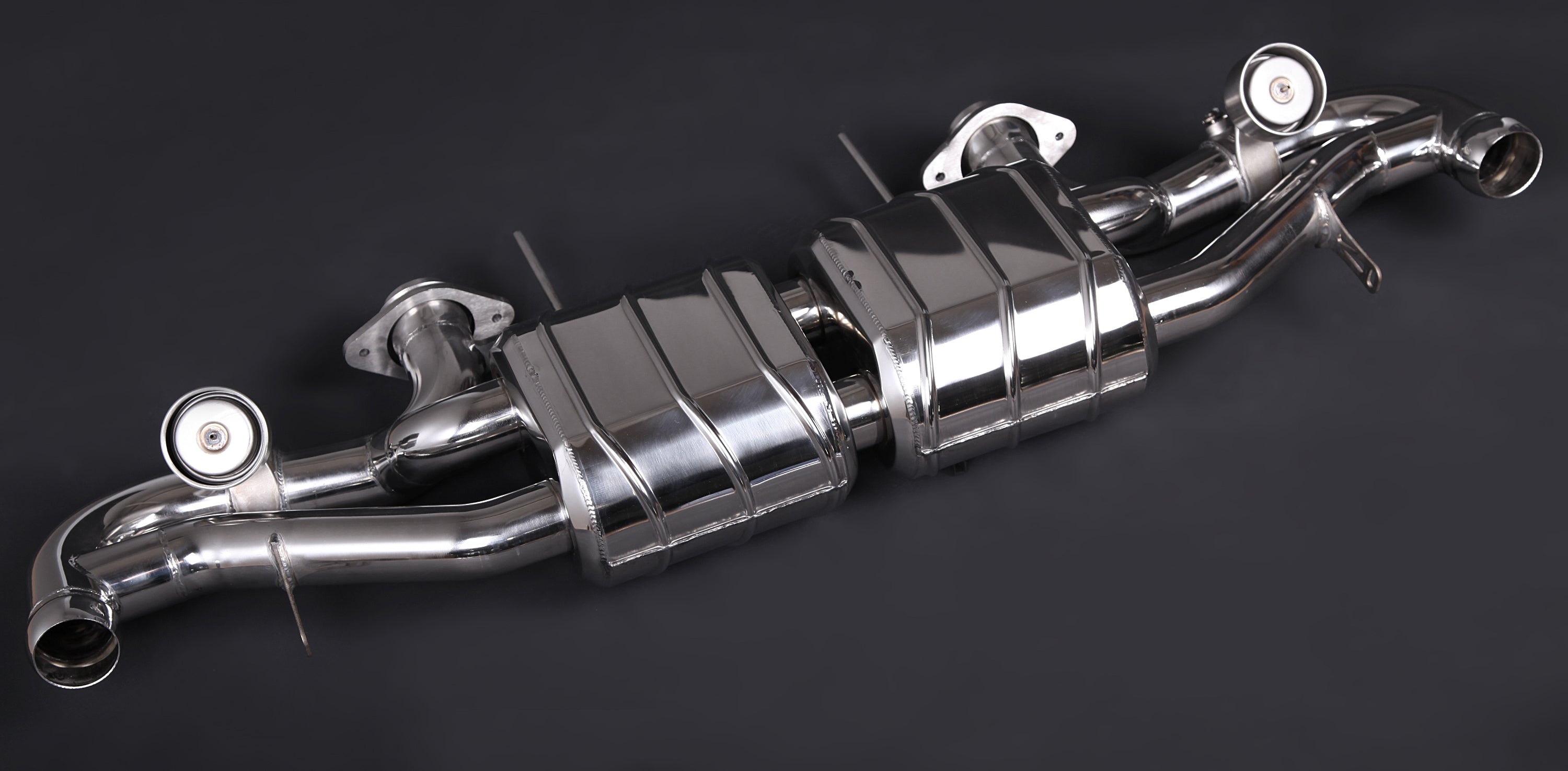 Aston Martin Vantage V8/V12/Zagato - Valved Muffler image 1