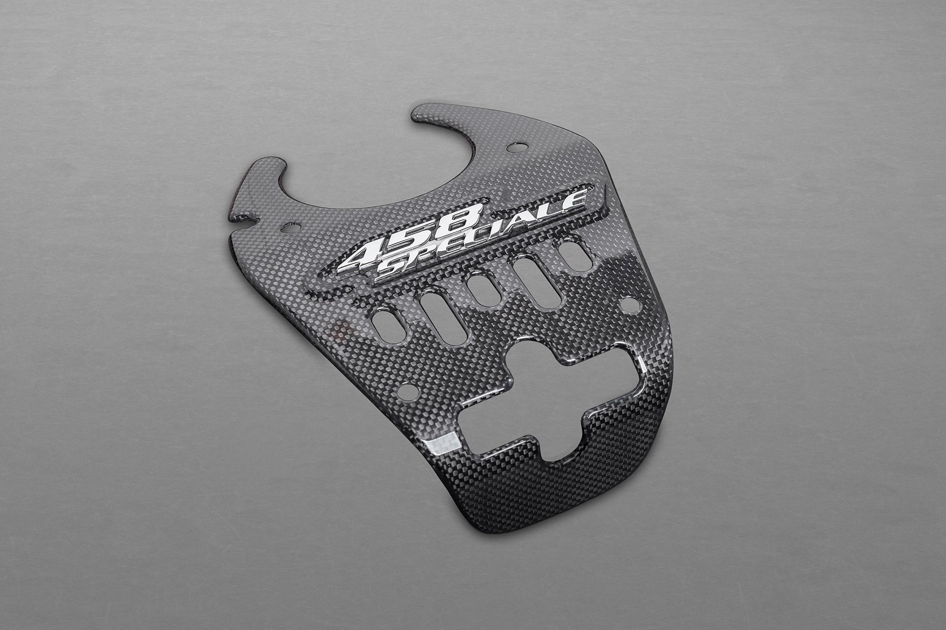 Ferrari 458 Speciale - Carbon Lock Cover (Matte) image 0