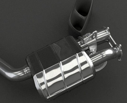 Porsche 970 Panamera (V8) S/4S/GTS - Valved Exhaust with Mid-Pipes (CES3) image 0