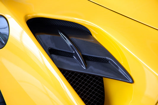 Ferrari 488 - Carbon Side Air Intake Panels image 3
