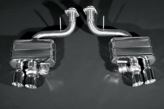 Ferrari 599 GTB Fiorano - Valved Exhaust with Post-Cat Spare Pipes image 6