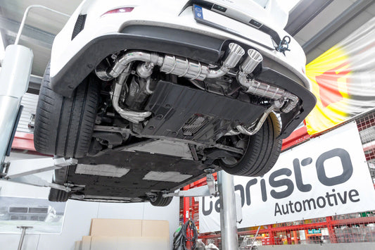 Porsche 991.1 GT3/3RS - Racing Valved Exhaust with Headers, 250 Cell Sports Cat, and Carbon Engine Cover (CES3) image 8