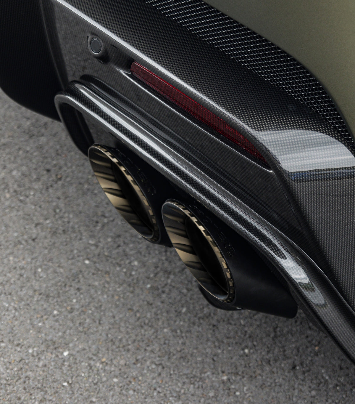 Ferrari 12Cilindri - Valved Exhaust, Carbon Frame + Wicrom Tips (OE Actuators)