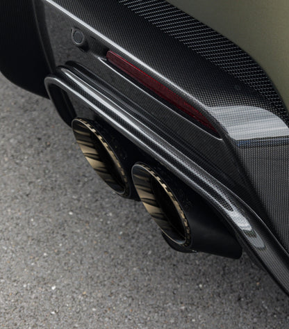 Ferrari 12Cilindri - Valved Exhaust, Carbon Frame + Wicrom Tips (OE Actuators)