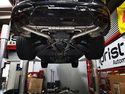 BMW X5/6M Competition (F95/96) S68 Engine - Valved Exhaust + Carbon Tips (OE Actuators)