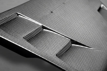 Ferrari 488 GTB - Carbon Rear Air Guide (Matte) image 1
