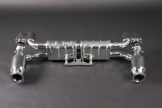 Porsche 997.1 Turbo/S/GT2/2RS - Valved Exhaust with Cat Delete Test Pipes (CES3) image 1