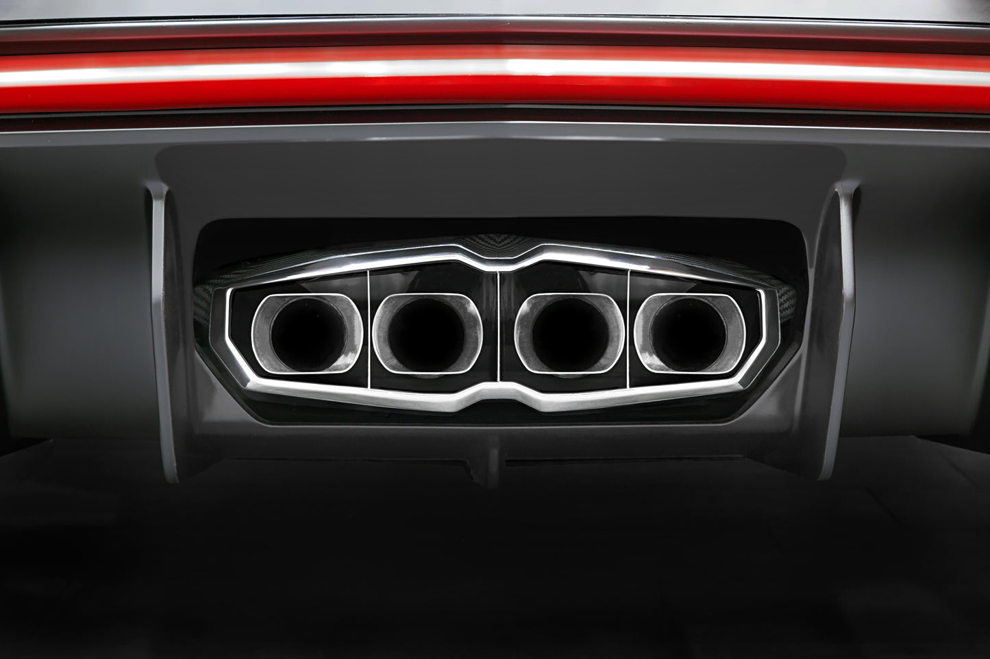 Lamborghini Aventador LP700/750SV - Carbon/Stainless Exhaust Frame image 5