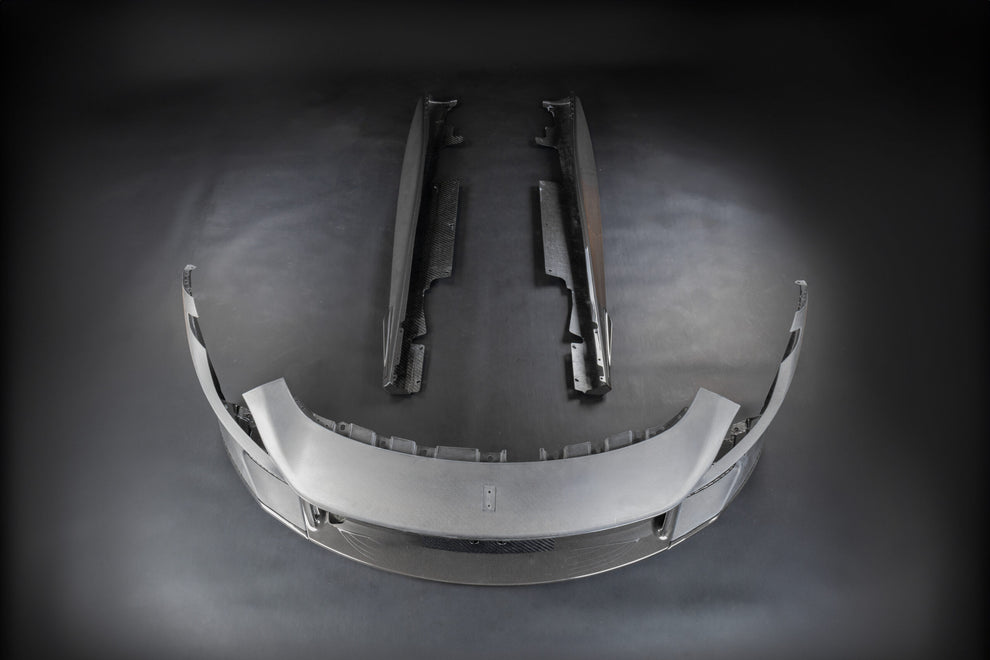 Ferrari Roma - Carbon Fiber Front Bumper (Complete) – Capristo Exhaust