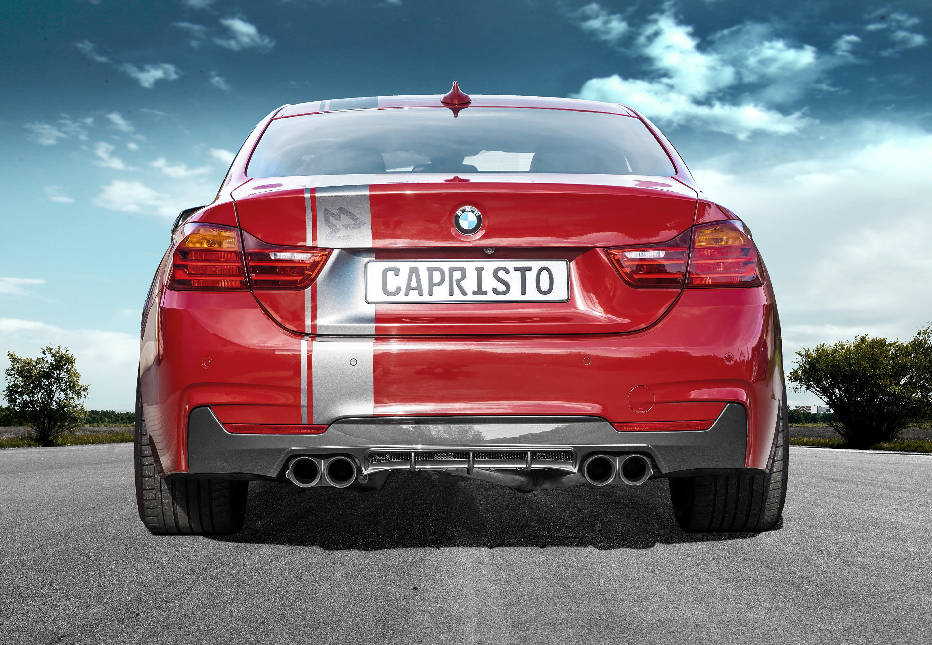 BMW 428i/435i Rear Skirt Apron/Diffuser image 0
